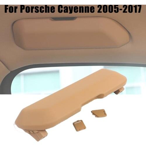 New Car Glasses Case for Porsche Cayenne 2005-2017 Sunglasses Holder Storage Box Organizer Driving Side Handle Replacement