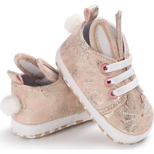 Spring Autumn Baby Shoes Anti-Skid Cute Baby Shoes Infant Girl Boy Soft Bottom First Walkers Sneakers