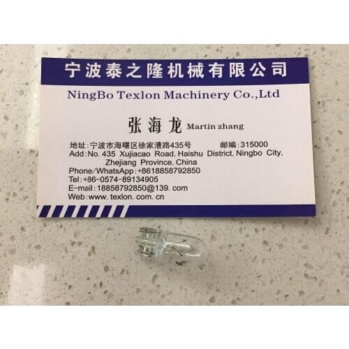 Lonati Series LA04MJ LA10P7 G615 GL615 Sock Machine Use Wedge Base Lamp 0405360