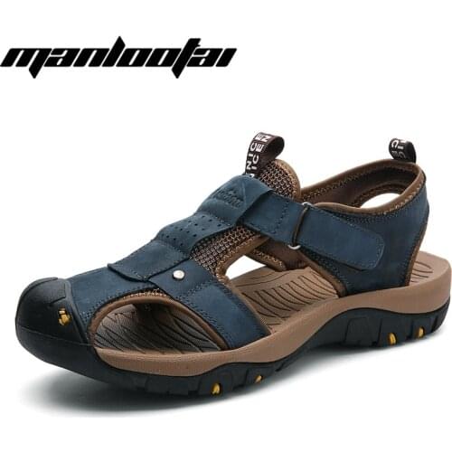 Мужские сандали MANLOOTAI China At AliExpress
