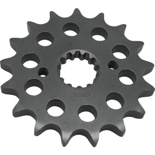 530 16T 17T 18T Motorcycle Front Sprocket For Kawasaki ZZR400 Z250 GPZ305 EX305 KZ305 ZX400 Z440 GPZ500 GPX500 GPZ600 ZX600