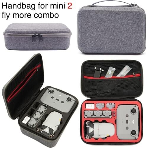 Portable DJI Mavic Mini 2 Storage Bag Drone Handbag Outdoor Carry Box Case For DJI Mini 2 Drone Accessories