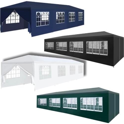 Waterproof 3x3M,3X4M,3X6M,3X9M,3X12m celebration tent Gazebo Marquee Garden Awning Party Tent Canopy Arbor Easy Set-up