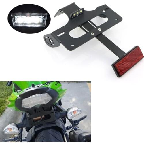 Fender Eliminator Tail Tidy Fit For kawasaki ZX-6R 2009-2018 ZX-10R 2008-2010 Rear License Number Plate Frame Holder Bracket