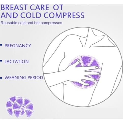 3-in-1 Breast Care Cold And Hot Compress Pad To Relieve Milk Swelling And Milk Knots Maternity Mothers Mammary Breast Cold Pack