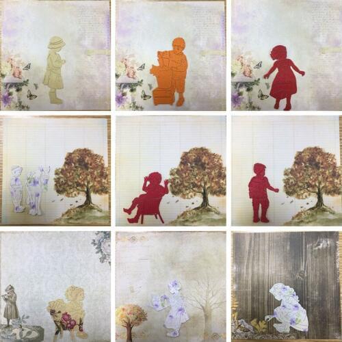 Various Girl Boy Metal Cutting Dies Stencils For DIY Scrapbooking Photo Album Decorative Embossing Paper Cards Crafts Die Cut
