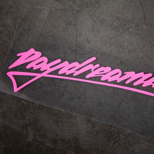 Romantic Dayream Words Stickers Car Styling Motorcycle Language Computer Cases Decal