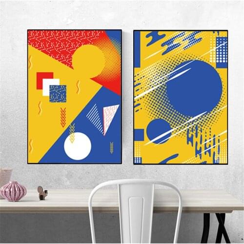 Modern Yellow Picture Special Poster Canvas Print Painting Wall Art Living Room Home Decoration