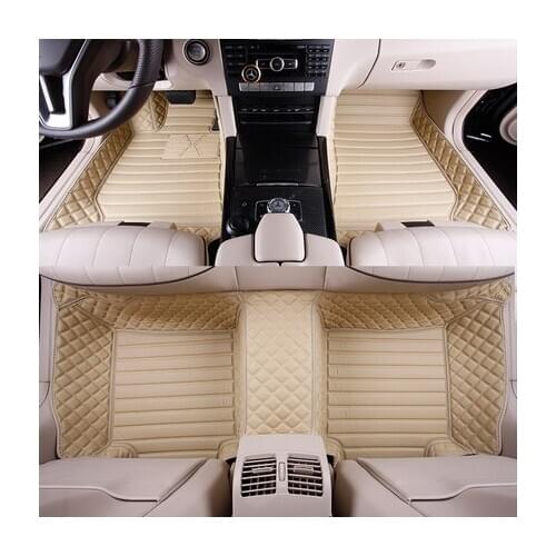 Custom Full Covered Special Car Floor Mats for KIA FORTE K2 K3 K5 SOUL SPORTAGE OPTIMA Sorento Waterproof Rugs Durable Carpets