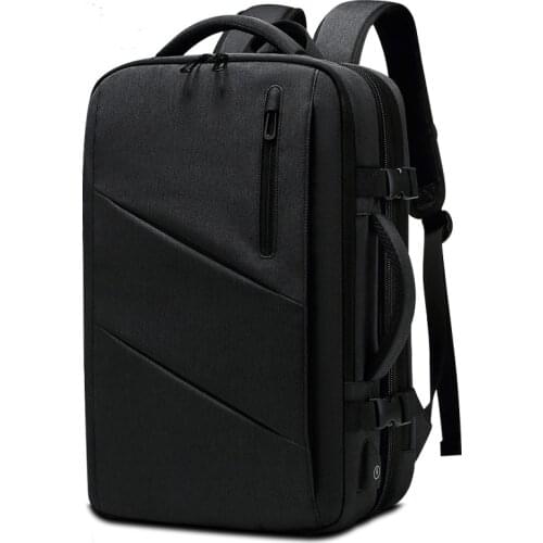 22L-37L High Capacity Expandable Backpack Multifunctional Male USB Charge Waterproof 15.6 inch Laptop Backpacks Men bags Mochila