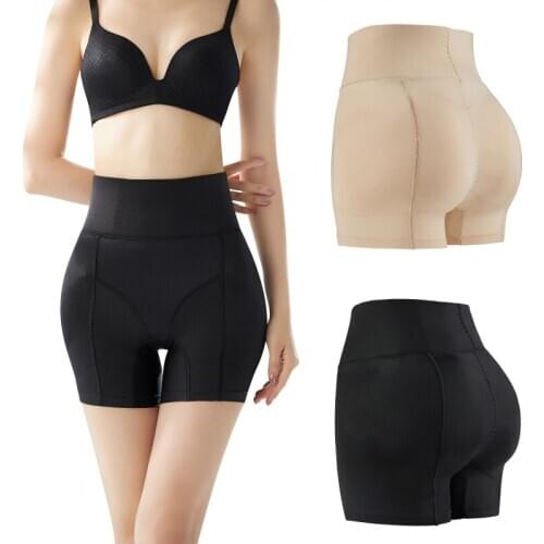 High Waist Invisible Hip Enhancer Shapewear Padded Butt Lifter Body Shaper Underwear Women Pads Push Up Control Panties 2021