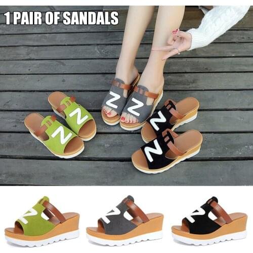 Womens Platform Summer Sandal Fashion Strap Beach Wedges Beach Shoes Ladies Shoes Comfortable Elegant Sandals For Girls