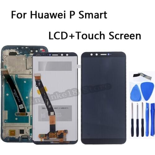 For Huawei P Smart LCD Display Glass Touch screen digitizer Assembly For Huawei P Smart LX1 L21 L22 LCD Screen phone Repair kit