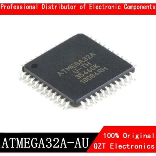 5pcs/lot ATMEGA32A-AU QFP ATMEL ATMEGA32A ATMEGA32 TQFP44 8-bit microcontroller AVR 32K flash