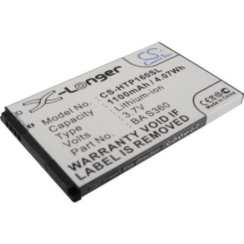 Cameron Sino 1100mAh battery for HTC CLIC100 Click F3188 Mage Mega 100 Pure Rome Rome 100 Smart Smart F3188 T3333 T5353
