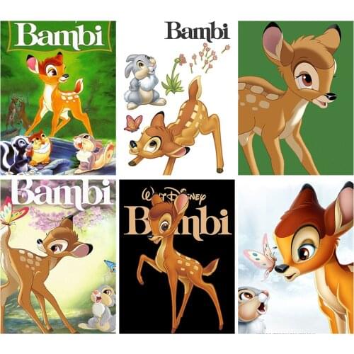 5d Diy Disney Diamond Painting Fawn Bambi Inlaid Diamond Home Cross Stitch Rhinestone Decoration Painting Gift Can Be Customized