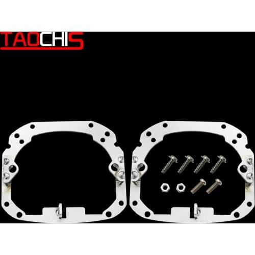 TAOCHIS Car-Styling frame adapter Head light for Skoda Superb Hella 3R G5 5 spot Bi xenon Projector lens spot light