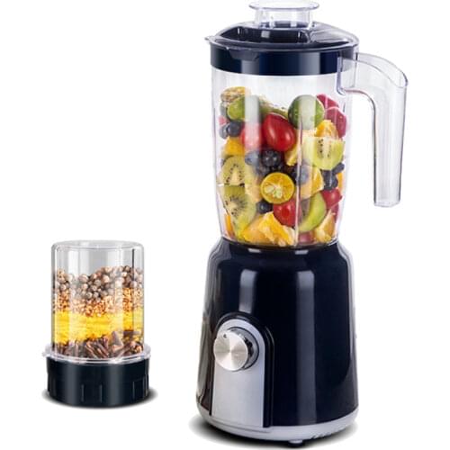 2-in-1 1.5L High Power Blender Mixer Electric Juicer Machine Smoothie Blender Food Processor Personal Juice Blender Cup