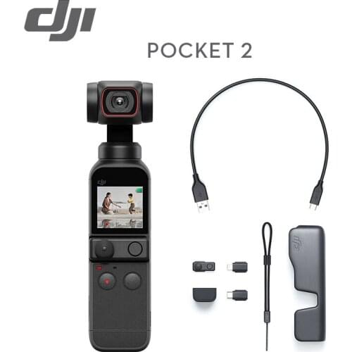 DJI Pocket 2 Handheld Gimbal 64MP Images Camera ActiveTrack 3.0 2021 Hot Original Brand New In Stock