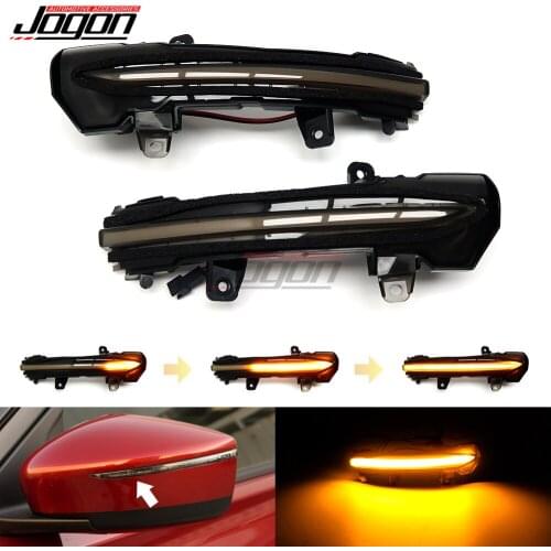For Nissan Kicks P15 2016-18 Note 2017 2018 e-Power LED Dynamic Turn Signal Light Blinker Sequential Side Mirror Indicator Lamp