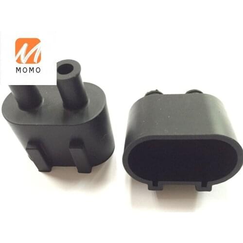 Molded electronic silicon component