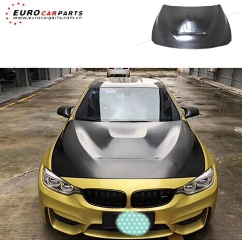 M3 M4 GTS aluminium alloy material hood fit for M3 M4 f80 f82 to GTS style Bonnet