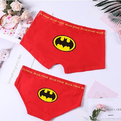 Couples underwear sets, fun printed underwear, couples sexy underwear, breathable cotton underwear for men and women
