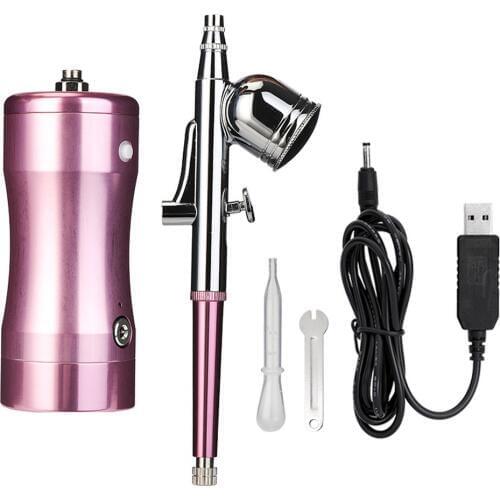 Mini Spray Pen Airbrush Set Spray Gun Spray Pump Pen Set Air Compressor Kit for Art Painting Tattoo Cake Spray Model