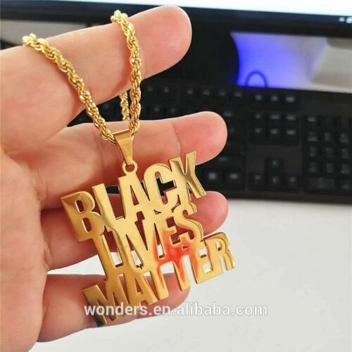 Fashion Signature Custom Necklace Men Punk Style Twist Chain Stainless Steel Pendant Personalized Choker 2020 Dropshipping Item