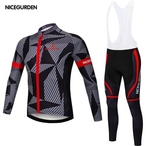 2020 new sports suit long-sleeved suspenders tight-fitting equipment shirt cycling jersey high quality mountain bike sportswear
