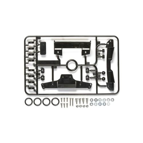 Original Imported Genuine Tamiya Mini 4WD Racer Parts Aero Hi-Mount Roller Set Four-wheel Drive Down Faucet Fixed Wing 95252