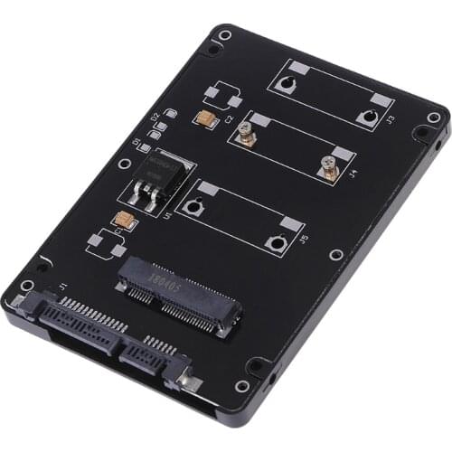 1PC 7MM Thickness Mini PCI-E mSATA SSD to 2.5" SATA Hard Disk Converter Adapter