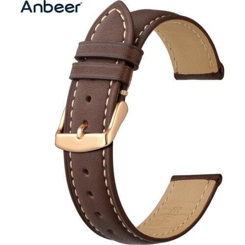 Anbeer Watch Band 14mm 16mm 18mm 19mm 20mm 21mm 22mm 23mm 24mm Rose Gold Buckle Replacement Bracelet For DW Daniel Wellington