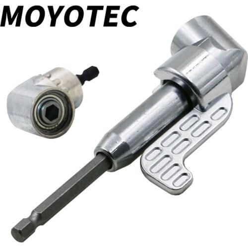 MOYOTEC 105 Degrees Corner Drill Electric Screwdriver Bit Screw Driver Extension With Electric Drills Electric Drill Tools Powe