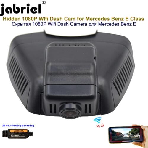 Jabriel Hidden 1080P Wifi dash cam Car Camera for Mercedes Benz E180 E200 E220 E250 E260 E300 E320 E350 W211 W212 W213 AMG 4M