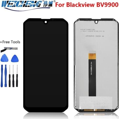 For Blackview BV9900 Bv9900 Pro LCD Display and Touch Screen Digitizer Assembly BV9900 lcd Screen Replacement With Frame
