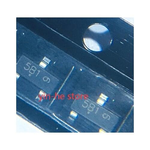 20PCS BC807-25LT1G SOT-23 screen printing 5B1 PNP 45V 0.5A SMD transistor