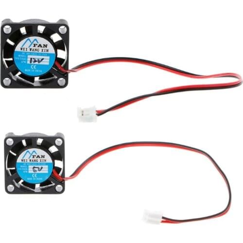 25×25×7mm DC 5V 12V 2-Pin Cooler Brushless Chipset Heatsink Mini Cooling Fan 2507