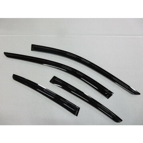 Fit For MAZDA CX5 CX-5 2017-2018 High quality Black Acrylic Window Visor Vent Sun Shade Rain Guard Door Visor 4pcs