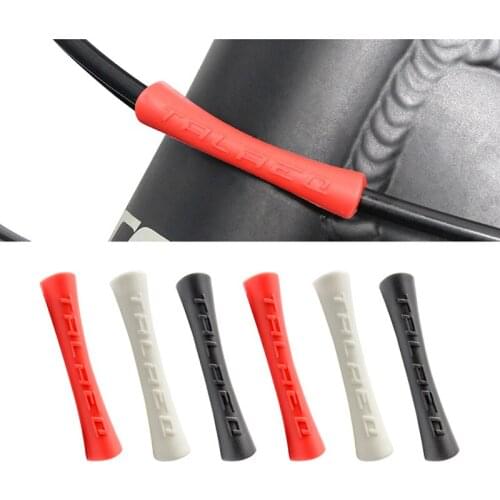 5PCS Bike Brake Shift Cable Protector Bicycle Frame Cable Protective Sleeve MTB Road Bike Fixed Gear Paint Protective Cover