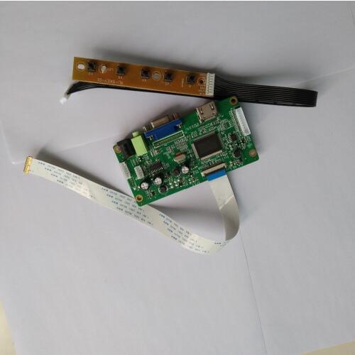 FOR 1366X768 panel 15.6" EDP LED monitor NT156WHM-N41/N21 NT156WHM-N12/N22 Controller Board 30pin HDMI VGA diy