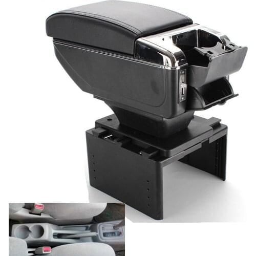 For Toyota Corolla Spacio Armrest Box Universal Car Central Armrest Storage Box modification accessories