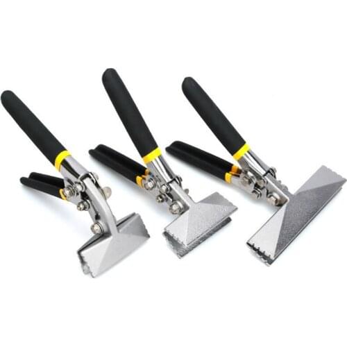 Sheet Metal Bending Pliers Hand Seamer Wide Jaw Straight 80mm/Elbow 80mm/Straight 150mm Tools For Welding Clamps Pliers Tools