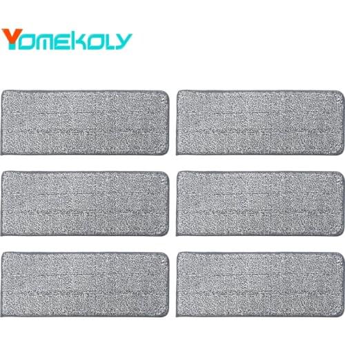 For Household Hand Free Washing Lazy Flat Mop Microfiber Mop Cloth Cleaning Cloth Replacement Accessories Parts 33*12.5cm