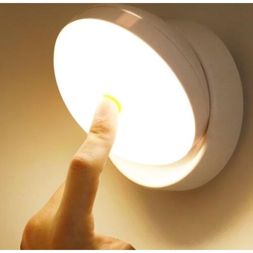 LED Smart Night Light Bedroom Decor Night Lights Motion Sensor Night Lamp Lights Dimmable Touch LED Lights Bedside Table Lamp