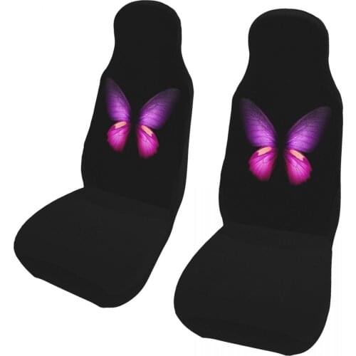 Universal Butterfly Front Seat Cover Decorate car seat cushions to prevent stains for Car SUV