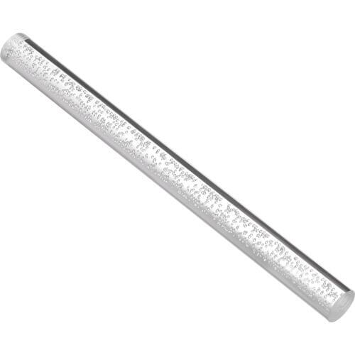 Uxcell Acrylic Round Rod,Clear,3/4 inch Diameter 10 inch Length,Solid Plxi Glass Plastic Lucite PMMA Bar