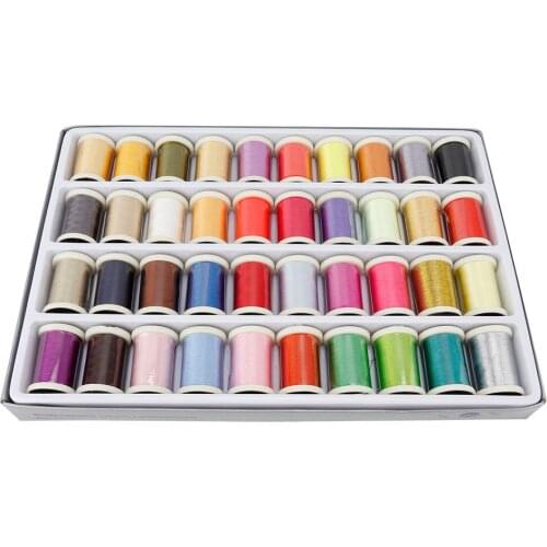 40 Pcs Thread Embroidery Machine Thread DIY Thread 280m 135D/2 For Multiple Purposes Threads Dropshipping