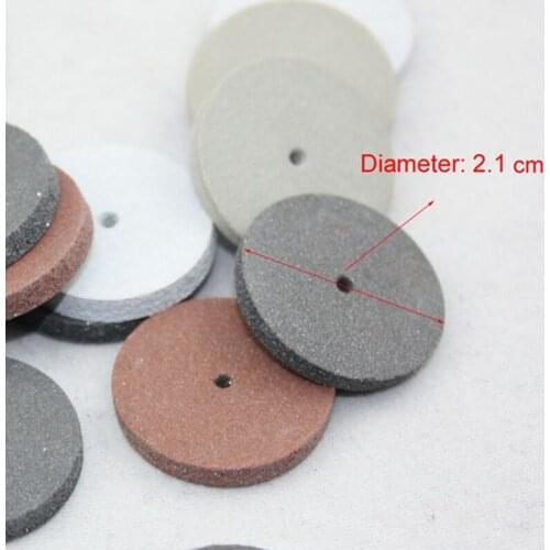 40pcs Rubber Polishing Wheel for Metal Dental Finish Mini Drill Die Grinder Tool