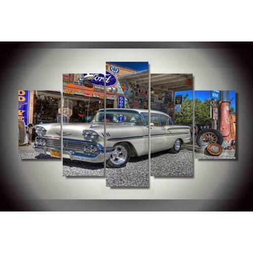 5 Panel Canvas Painting modern home decorative Printed Painting on canvasl Wall art Framed Art HG-1053